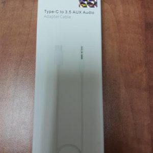 מתאם.type-c to aux audio