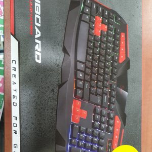 מקלדת גיימינג ב 3 שפות -ערבית -עברית -אנגלית DRAGON