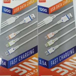 כבל משולב טעינה מהירה  .3.5A